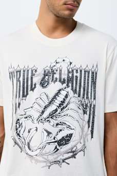 IRON SCORPION CRYSTAL TEE