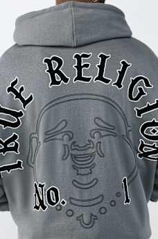 AUTHENTIC LOGO ZIP HOODIE, image 1