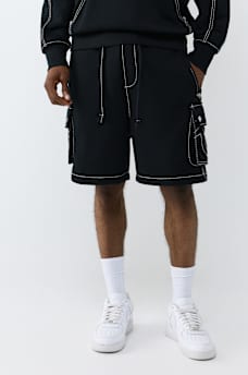 MESH PANEL BIG T CARGO SHORT, image 2