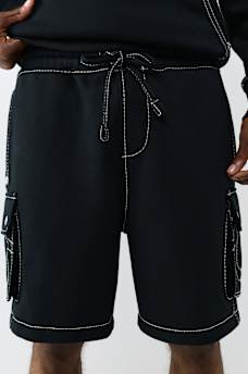 MESH PANEL BIG T CARGO SHORT, image 5