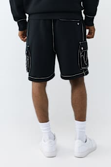 MESH PANEL BIG T CARGO SHORT, image 6