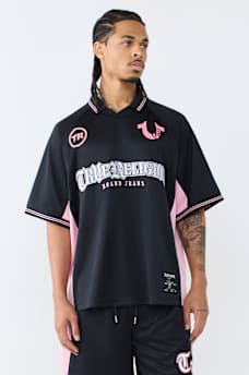MESH OVERSIZED SOCCER JERSEY