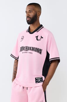 MESH OVERSIZED SOCCER JERSEY