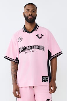MESH OVERSIZED SOCCER JERSEY