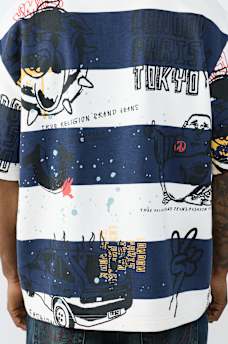 DOODLE HEAVYWEIGHT RELAXED RUGBY SHIRT, image 5
