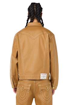 JIMMY COATED OVERSIZED JACKET