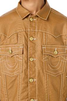 JIMMY COATED OVERSIZED JACKET