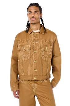 JIMMY COATED OVERSIZED JACKET