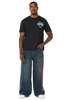 MULTI LOGO HORSESHOE BUDDHA TEE