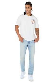 MULTI LOGO HORSESHOE BUDDHA TEE