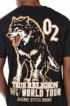 WOLF CRYSTAL TEE
