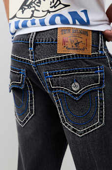 BILLY SUPER T FLAP BOOTCUT JEAN 34"
