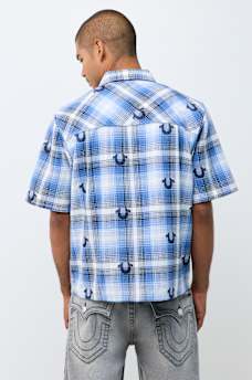 LIGHTWEIGHT FLANNEL SHORT SLEEVE SHIRT