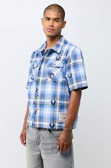 LIGHTWEIGHT FLANNEL SHORT SLEEVE SHIRT