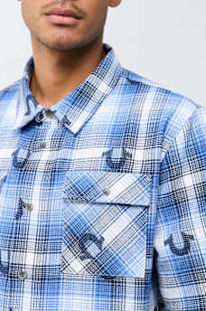LIGHTWEIGHT FLANNEL SHORT SLEEVE SHIRT