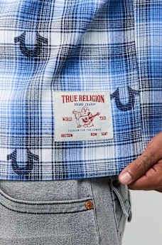 LIGHTWEIGHT FLANNEL SHORT SLEEVE SHIRT