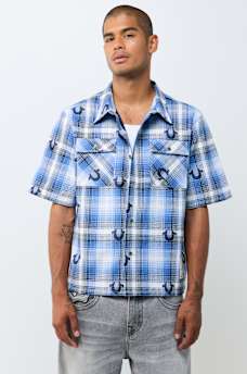 LIGHTWEIGHT FLANNEL SHORT SLEEVE SHIRT