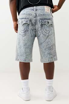 VINNY ALLOVER PRINT FLAP ULTRA BAGGY SHORT