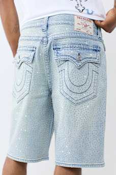 BOBBY CRYSTAL FLAP BAGGY SHORT