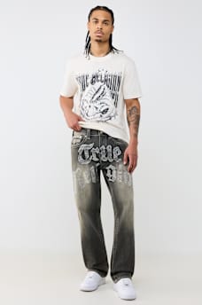 BOBBY FLAP BAGGY JEAN 34"