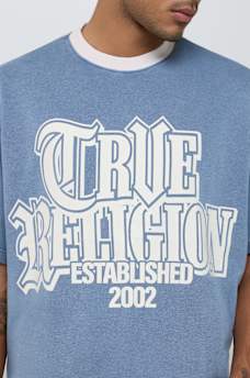 BOXY TERRY WASHED TOP