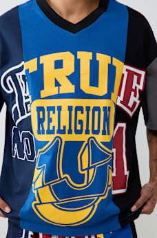 SPLICED HEAVYWEIGHT OVERSIZED JERSEY