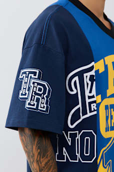 SPLICED HEAVYWEIGHT OVERSIZED JERSEY