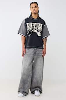 RAGLAN HEAVYWEIGHT BOXY KNIT TOP