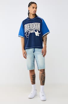 RAGLAN HEAVYWEIGHT BOXY KNIT TOP