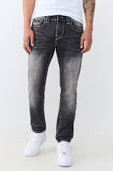 STACKED SKINNY FLAP JEAN