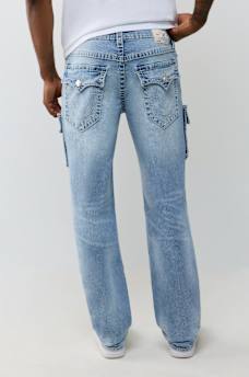 RICKY BIG T FLAP DETACHABLE POCKET CARGO STRAIGHT JEAN