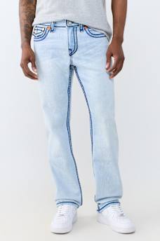 RICKY ROPE STITCH FLAP STRAIGHT JEAN 34"