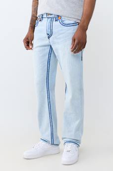 RICKY ROPE STITCH FLAP STRAIGHT JEAN 34"
