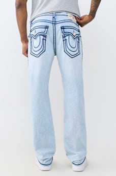 RICKY ROPE STITCH FLAP STRAIGHT JEAN 34"