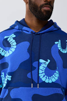 CAMO FLEECE HOODIE