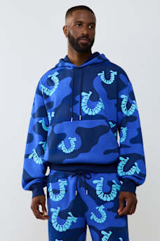 CAMO FLEECE HOODIE