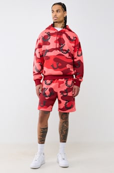 CAMO FLEECE HOODIE