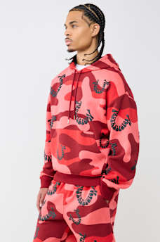 CAMO FLEECE HOODIE