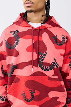 CAMO FLEECE HOODIE