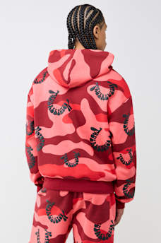 CAMO FLEECE HOODIE