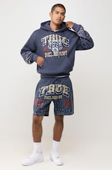 RHINESTONE WOLF HOODIE