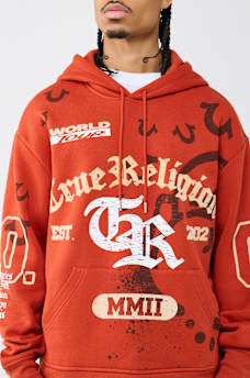 BUDDHA HORSESHOE HOODIE