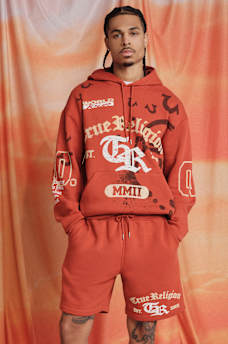 BUDDHA HORSESHOE HOODIE