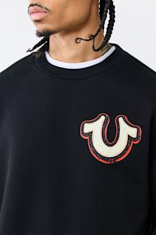 GRAFFITI FLEECE CREWNECK SWEATSHIRT