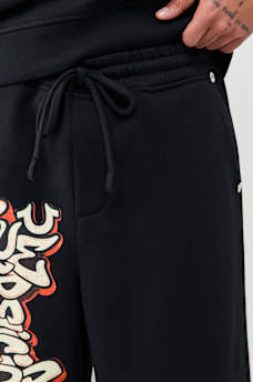 MIKEY GRAFFITI FLEECE BAGGY AF SHORT