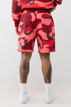 CAMO GROOVY HORSESHOE FLEECE SHORT