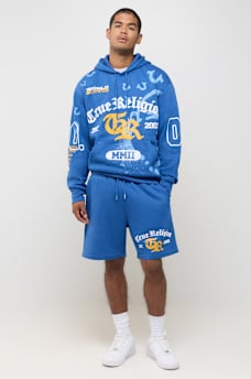 BUDDHA HORSESHOE FLEECE SHORT