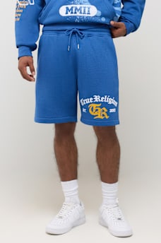 BUDDHA HORSESHOE FLEECE SHORT
