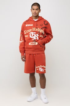 BUDDHA HORSESHOE FLEECE SHORT