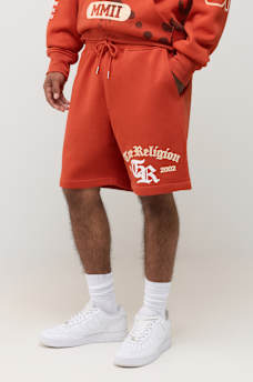 BUDDHA HORSESHOE FLEECE SHORT